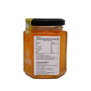 Natural Orange Blossom Honey 250g - La Abeja Dorada