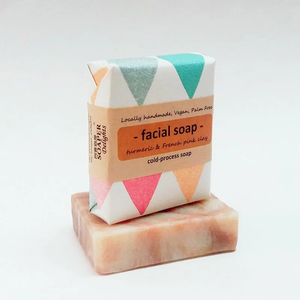 Facial soap "Tumeric & French pink clay"