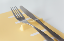 將圖片載入圖庫檢視器 Solcion Cutlery rest placemat 餐具托創意餐墊(豎款)
